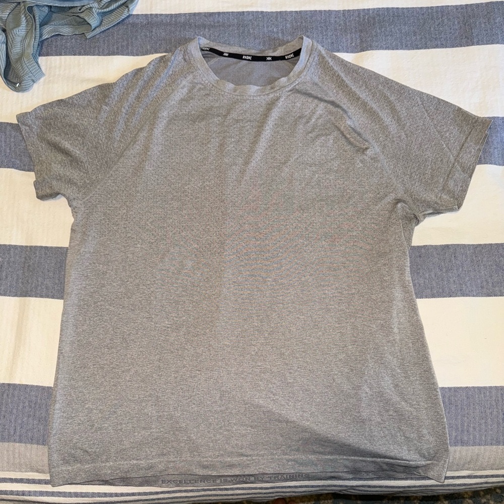 Men’s Grey RHONE Active shirt
